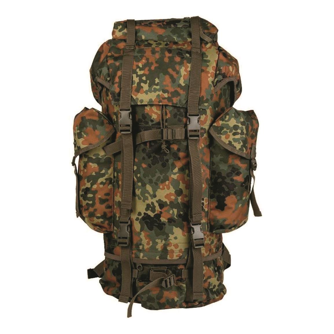 Mil-Tec Combat Rucksack — Flecktarn