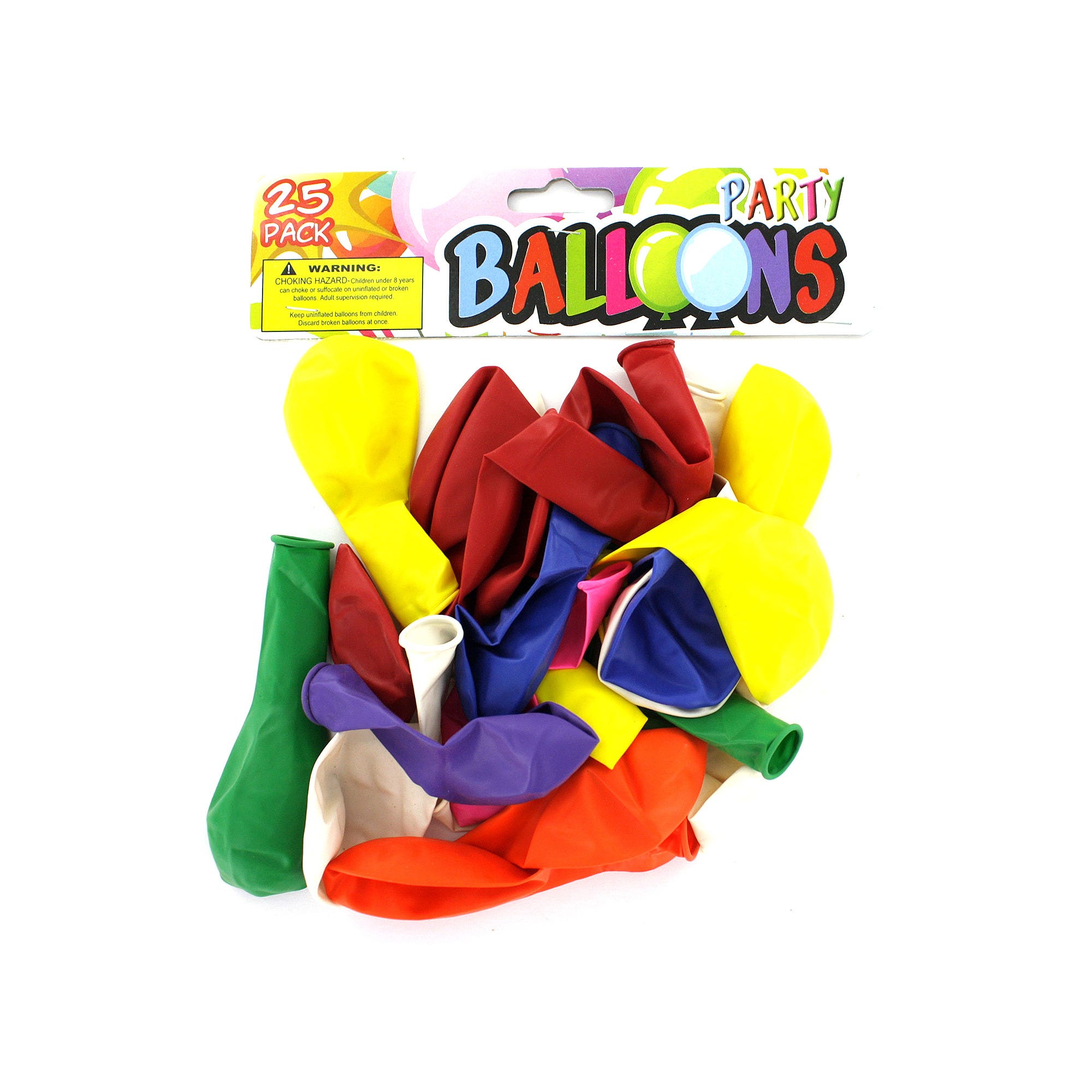 Bulk 24-Pack: Party Balloons