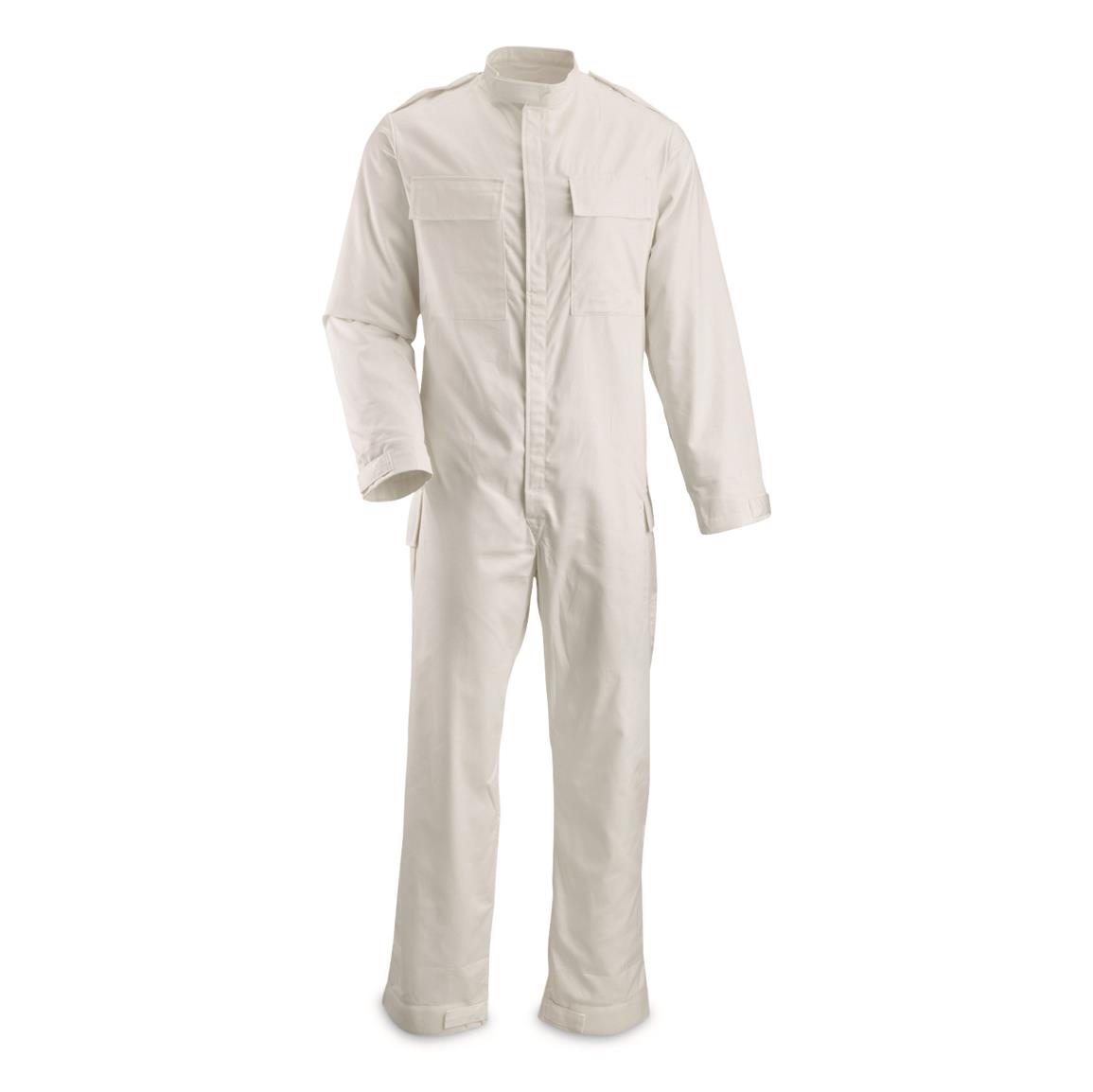 British Military Surplus Fire Resistant Coveralls, New — Medium