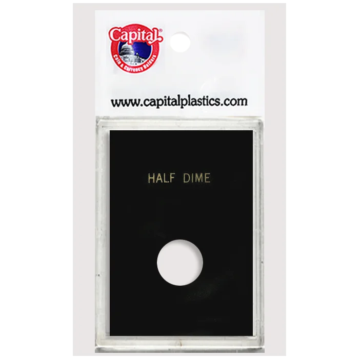Capital Plastics Caps Coin Holder - Half Dime