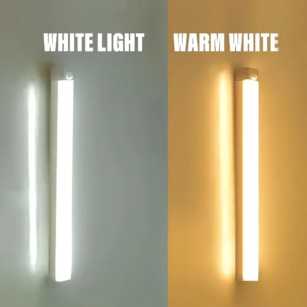 Rechargeable motion-sensor LED light bar, 10 to 50 cm — representative supplier photograph