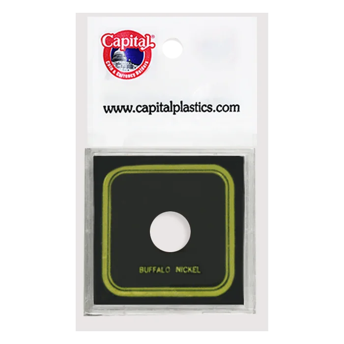Capital Plastics VPX Coin Holder - Buffalo Nickel