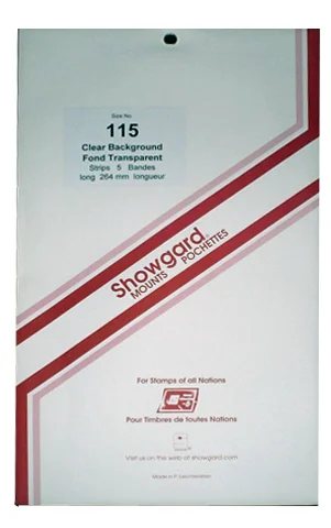115 Showgard Strips Accomodation Range 264mm (Clear)