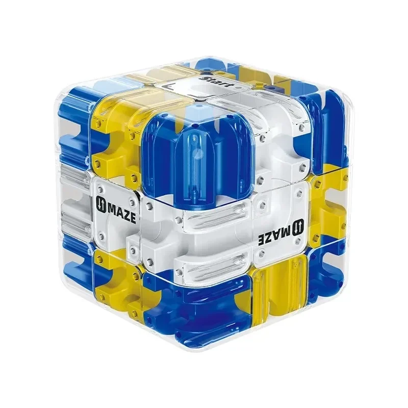 3D ball maze cube puzzle, twist-and-roll brain teaser — representative supplier photograph
