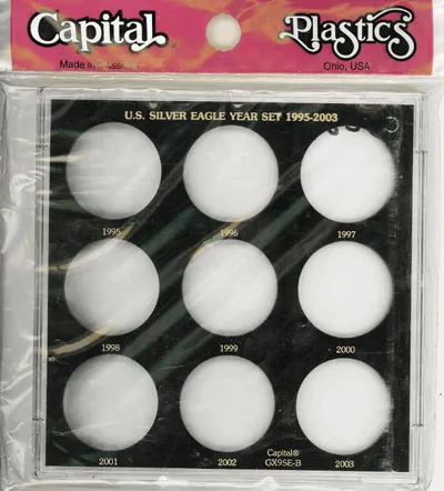 U.S. Silver Eagle Year Set 1995-2003