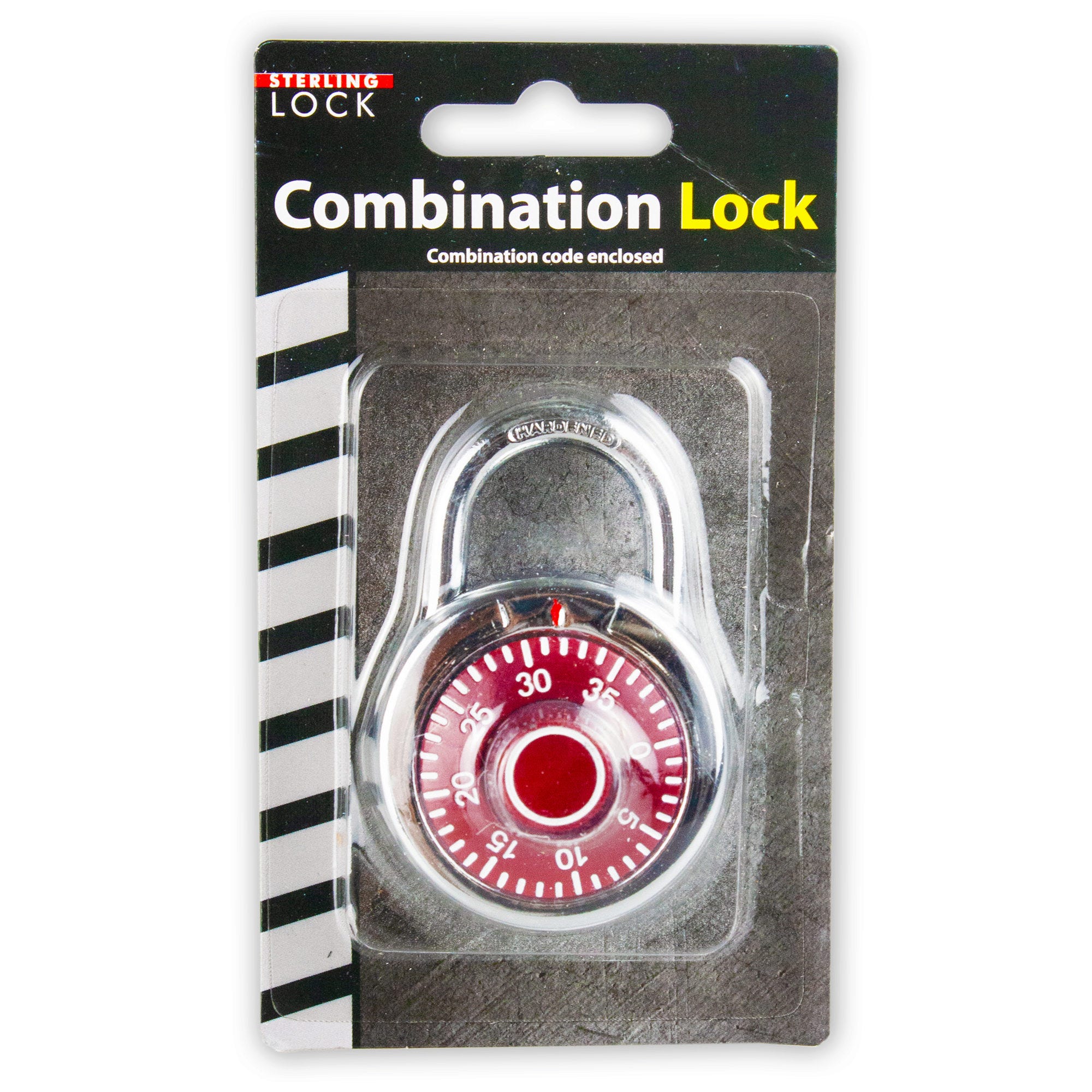 Bulk 12-Pack: Combination Lock