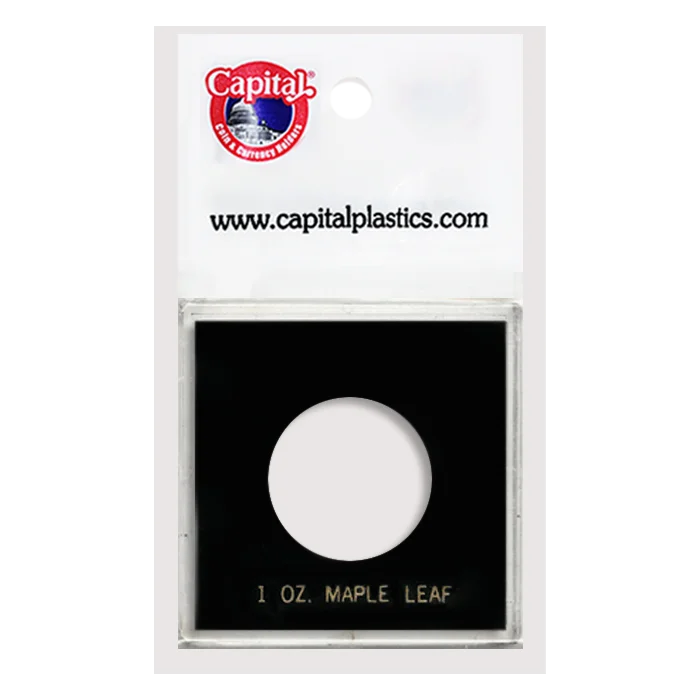 Capital Plastics Krown Coin Holder - 1 oz. Maple