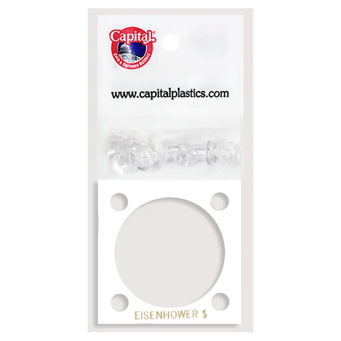 Capital Plastics 144 Coin Holder - Ike $