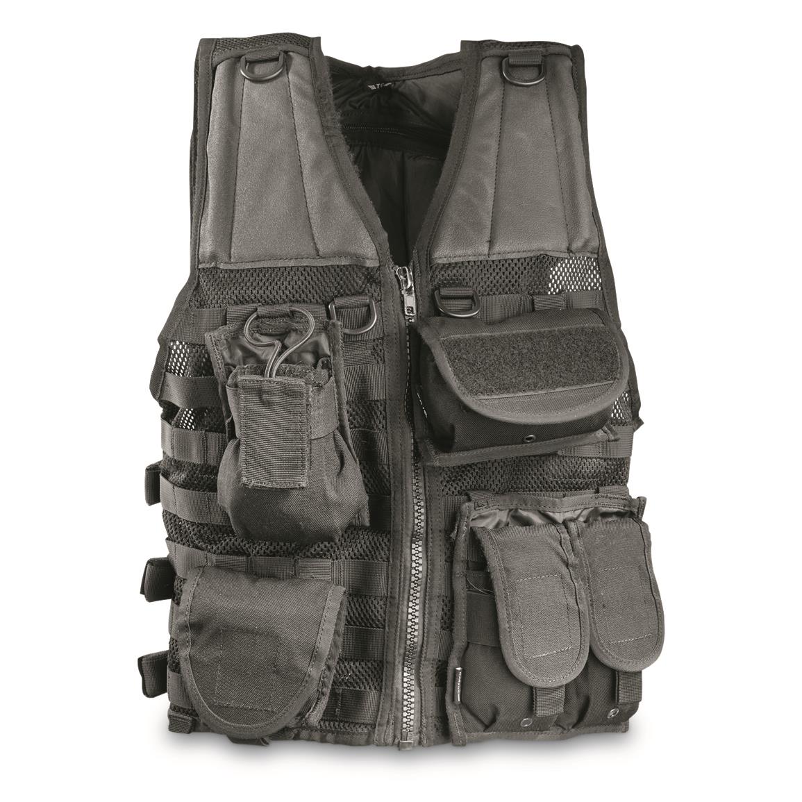 Romanian Military Tactical Vest with Pouches, Used — One Size Fits Most