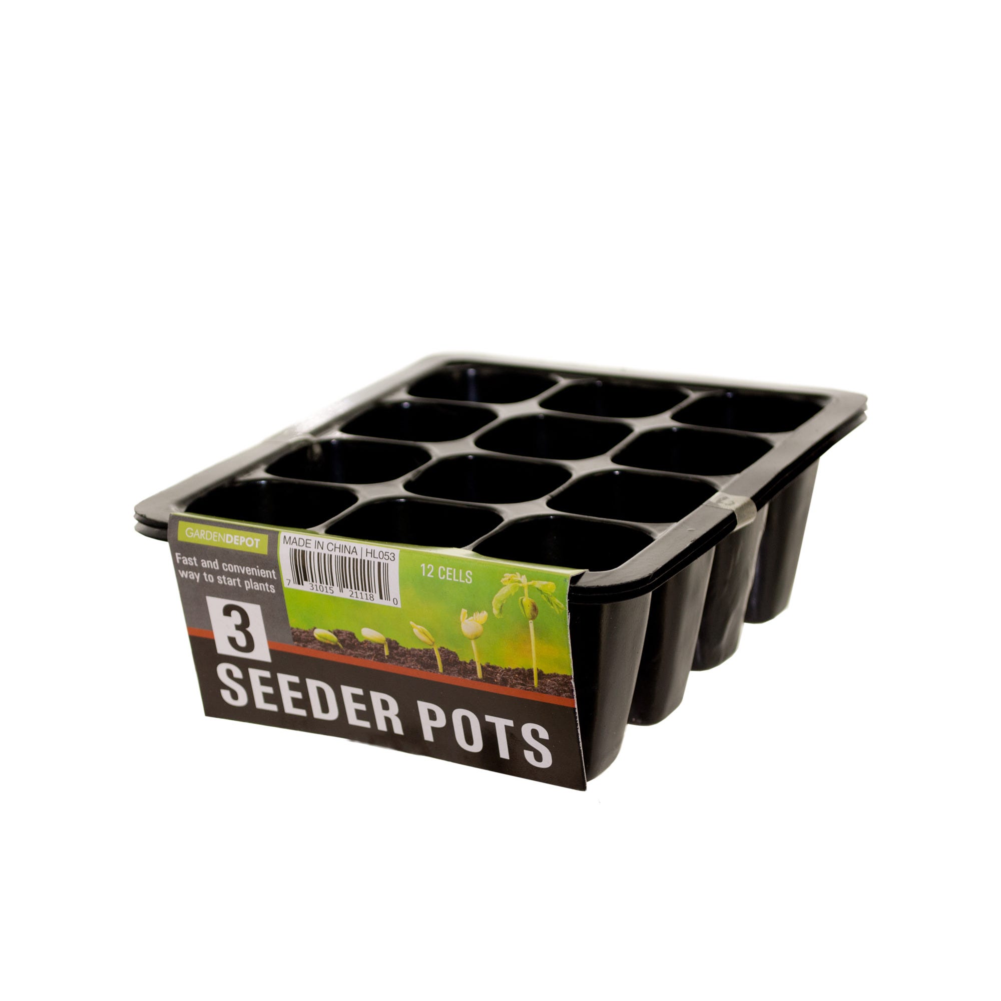 Bulk 24-Pack: Seeder Pots Set