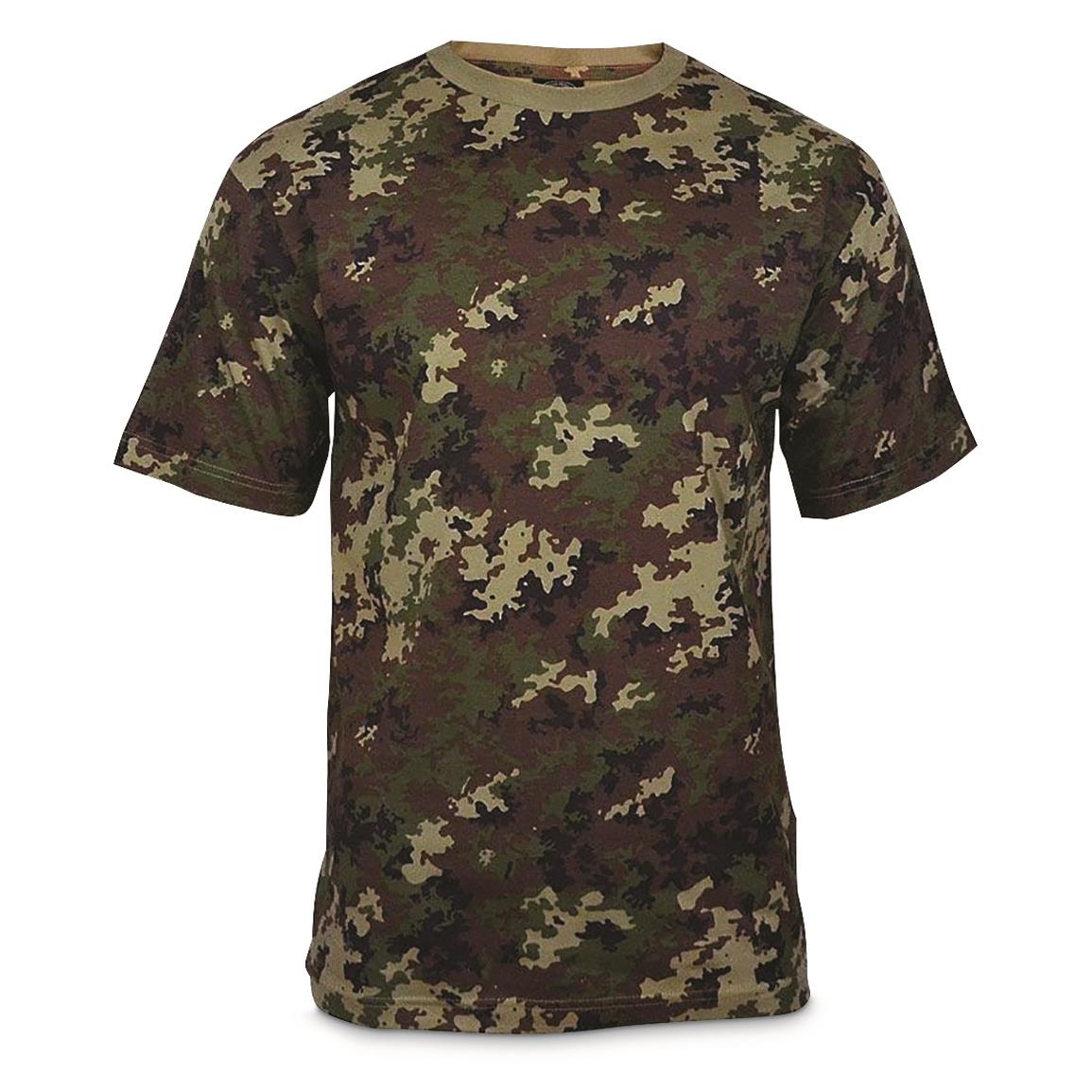 Mil-Tec Italian Vegetato T-Shirt — 3XL / Vegetato