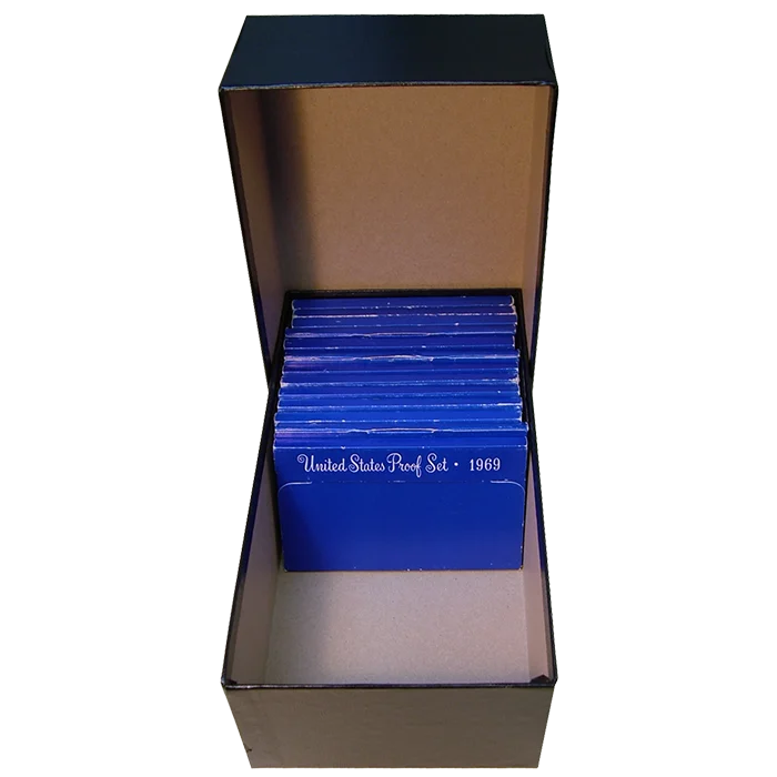 Heavy Duty Proof Set Box - Black