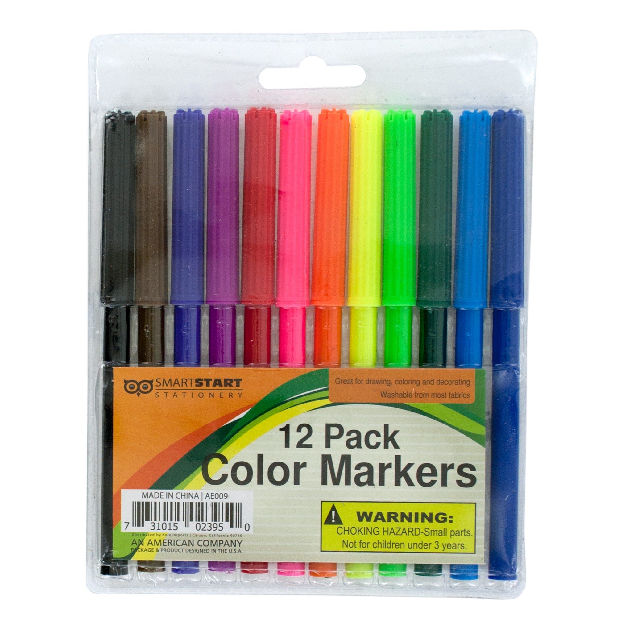 Bulk 48-Pack: Color Marker Set