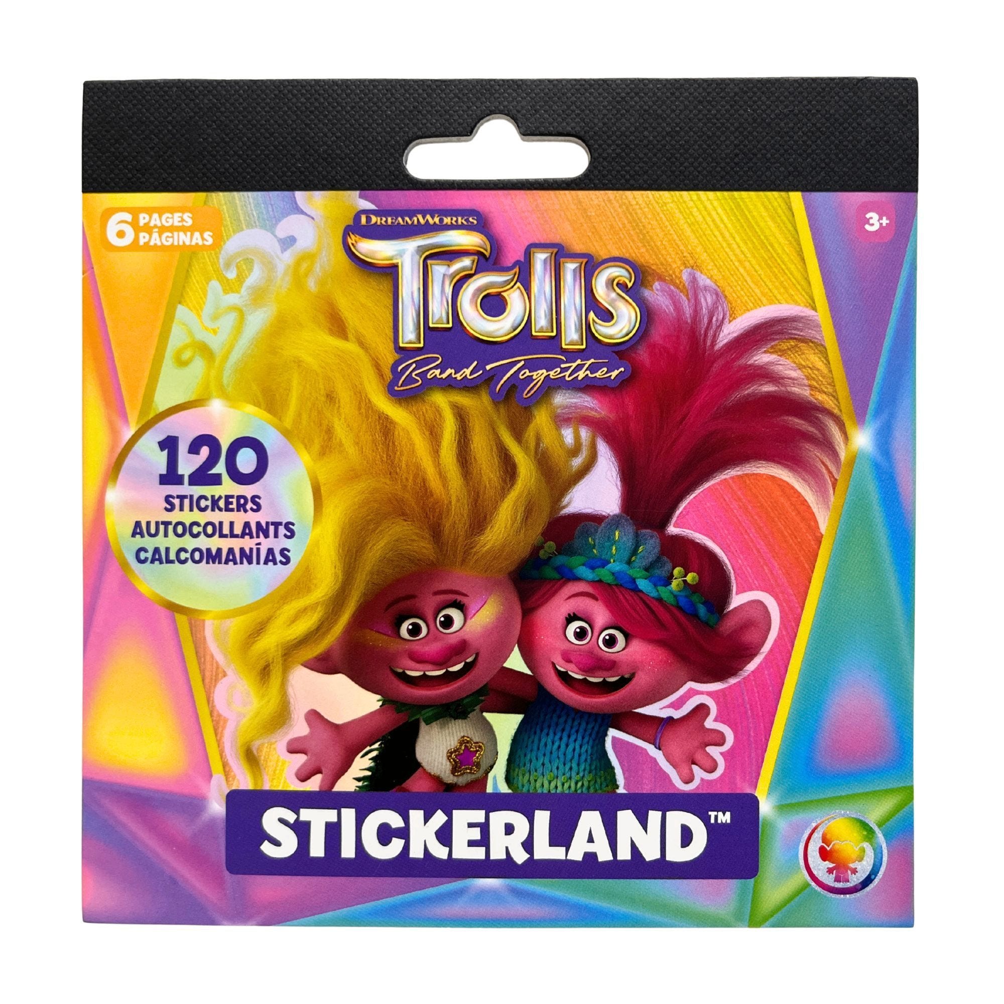 Bulk 60-Pack: Trolls Band Together 6 Page Mini Stickerland Pad