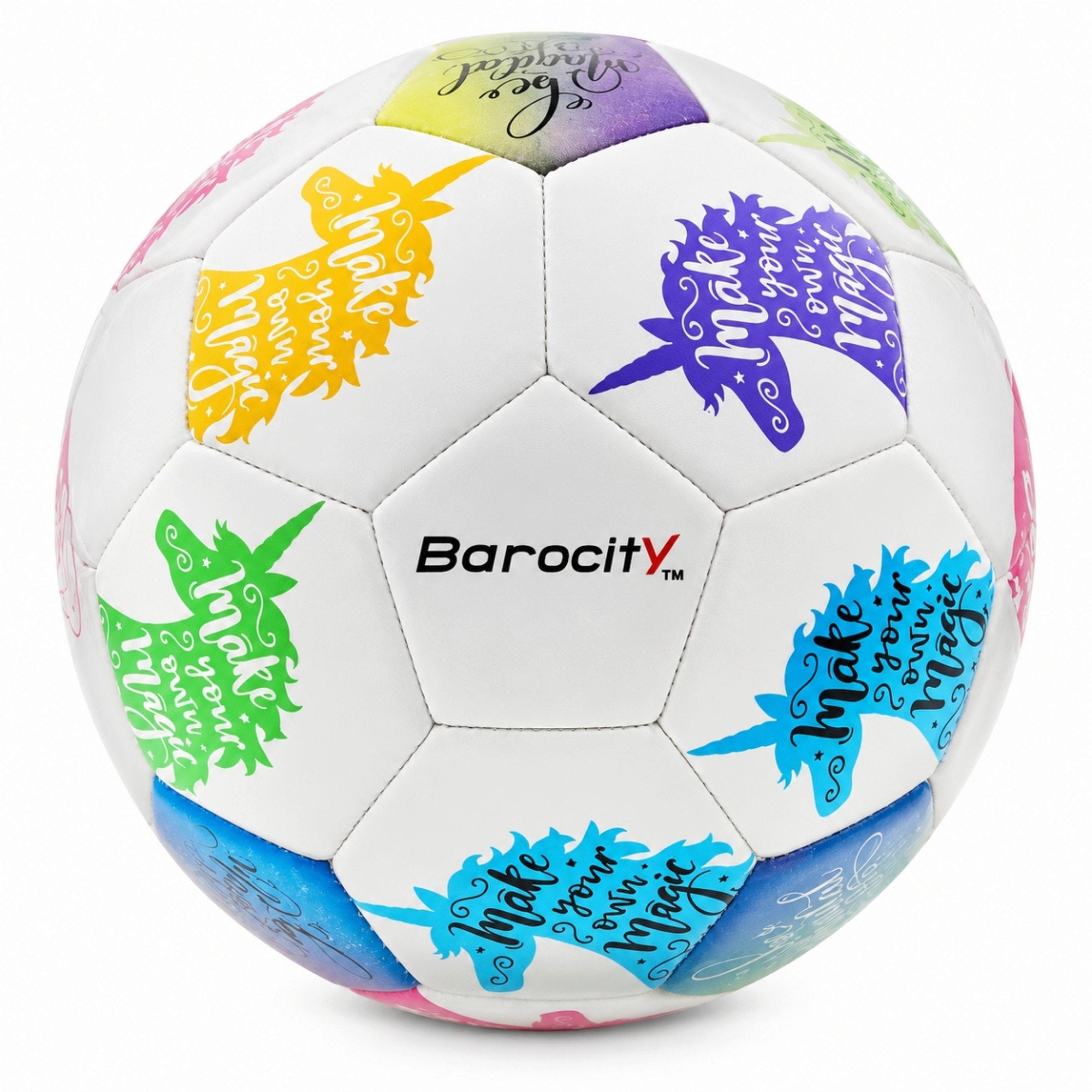 Barocity Unicorn Graphic Size 3 Soccer Ball (pack of 9)