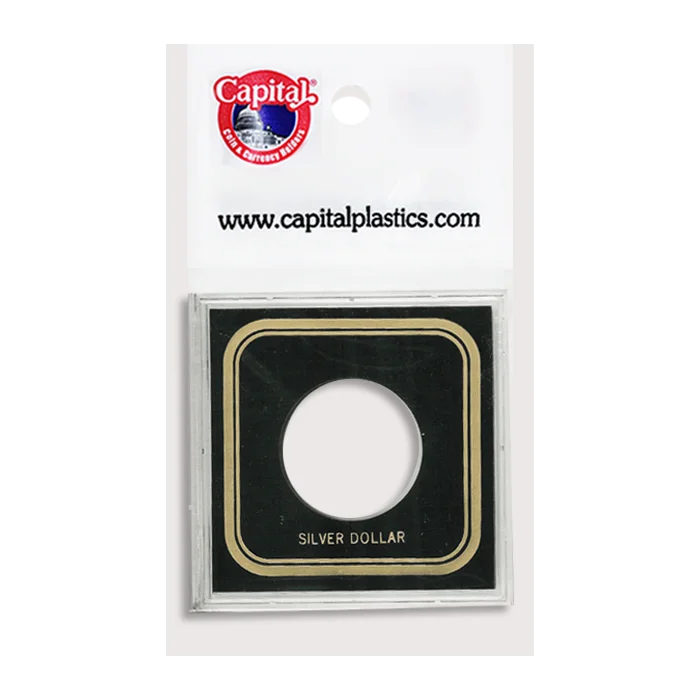Capital Plastics VPX Coin Holder - Silver Dollar