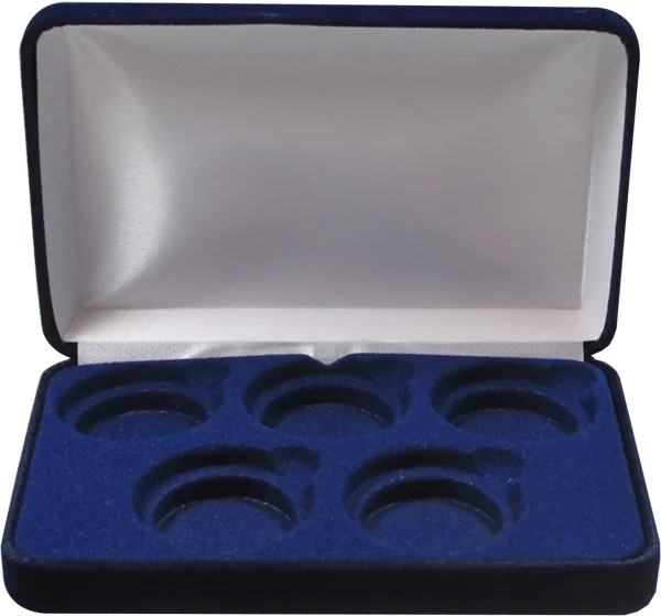 Velvet Coin Display Box - Holds 5L Capsules