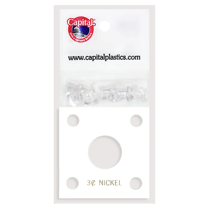 Capital Plastics 144 Coin Holder - 3c Nickel