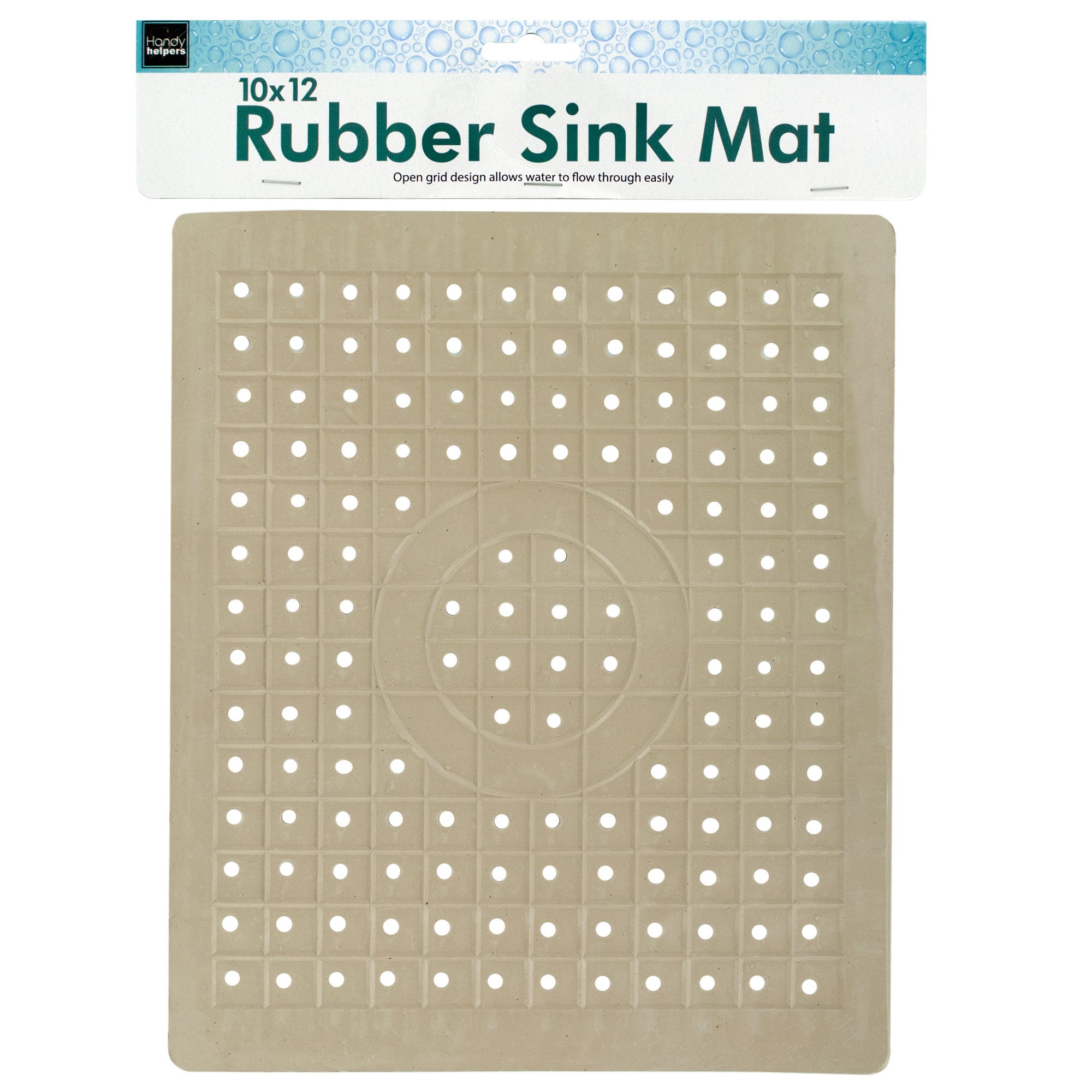 Bulk 24-Pack: Square Rubber Sink Mat