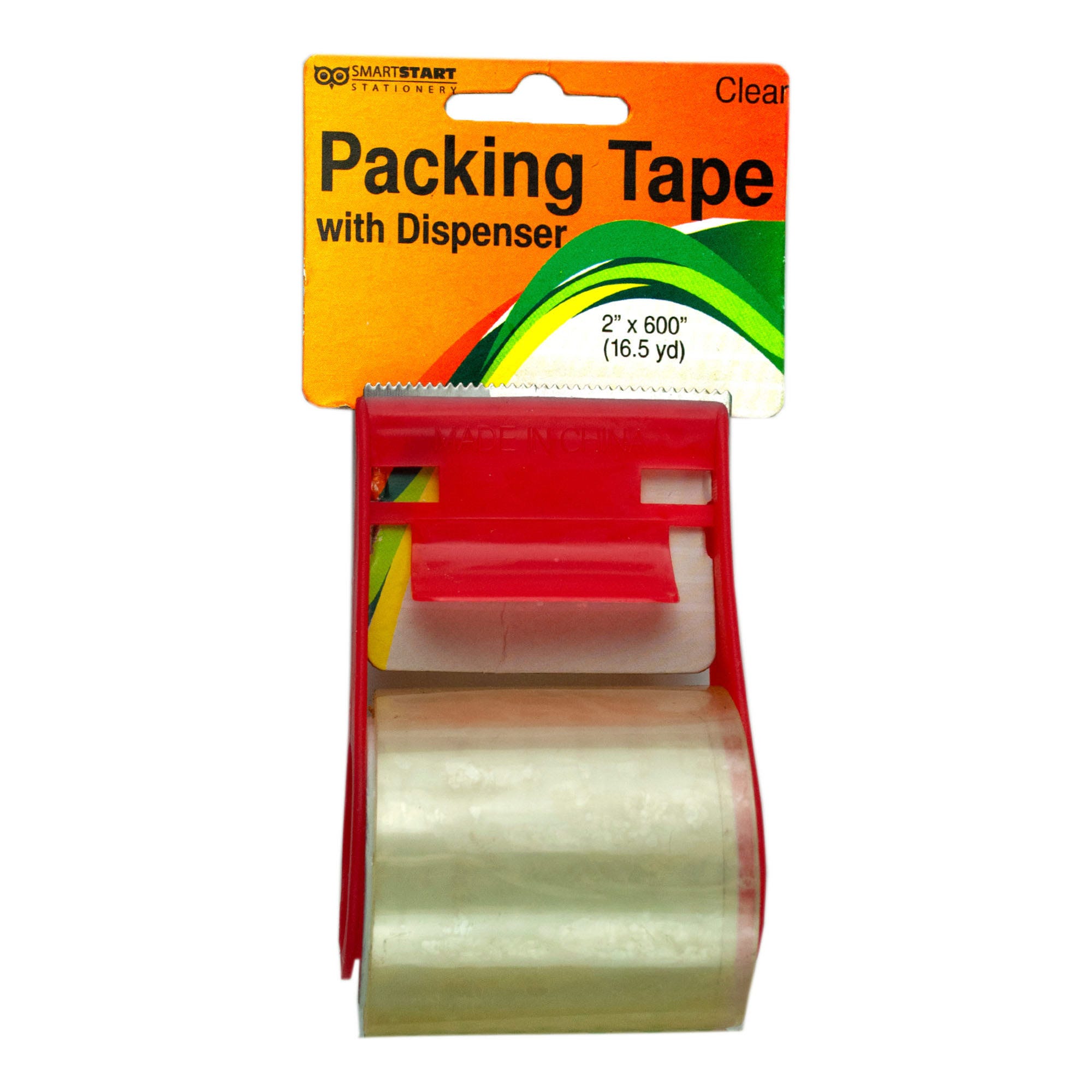 Bulk 24-Pack: Packing Tape with Dispenser