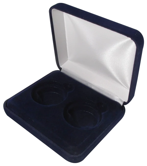 Velvet Coin Display Box - Holds 2L Capsules