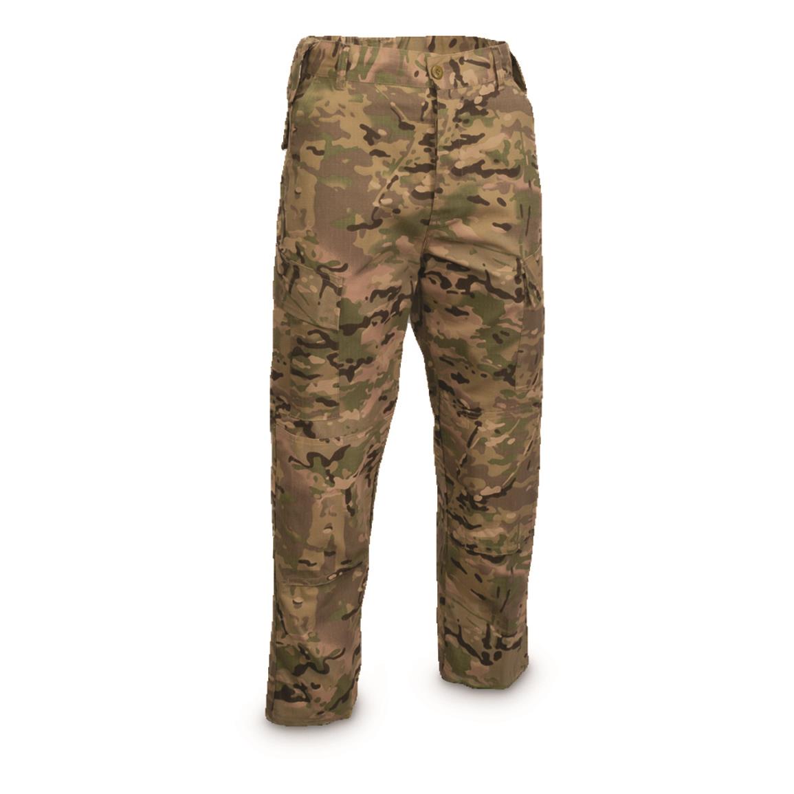 Ukrainian Army Surplus Camouflage Field Pants, New — MEDIUM / Multi Terrain Pattern