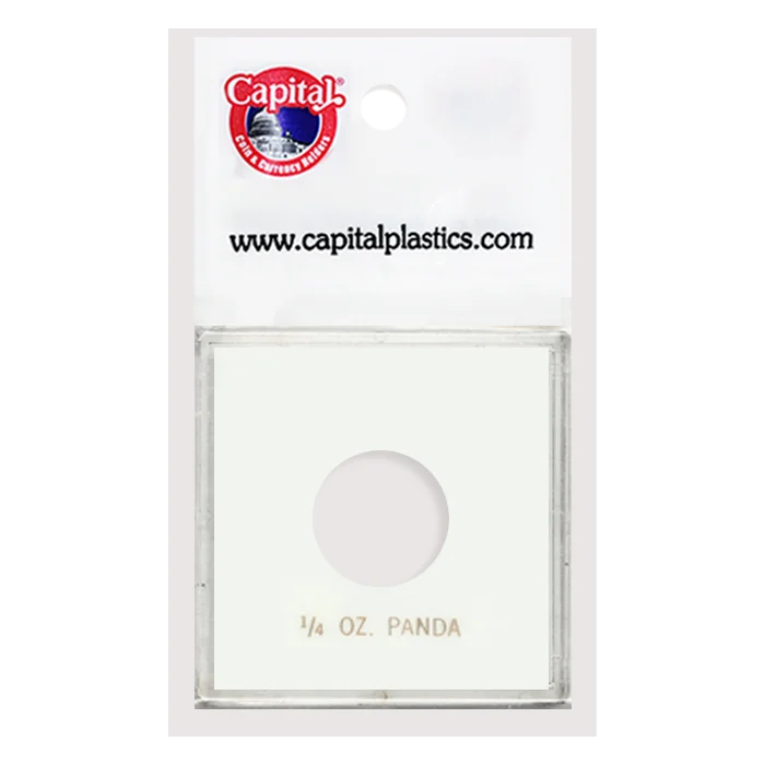 Capital Plastics Krown Coin Holder - 1/4 oz. Panda