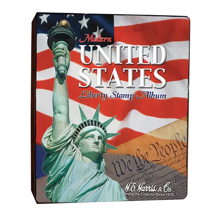 Empty Binder -Modern United States Liberty Stamp Album