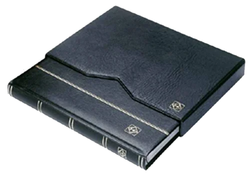 Premium Stock Books with 32 Black Pages and Clear Interleaves (Green) - LZS4/16NGR