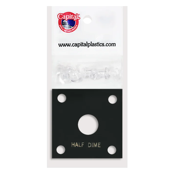 Capital Plastics 144 Coin Holder - Half Dime
