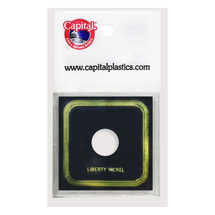 Capital Plastics VPX Coin Holder - Liberty Nickel