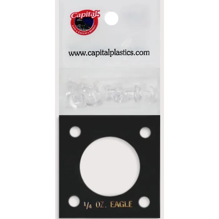 Capital Plastics 144 Coin Holder - 1/4 oz. Gold Eagle