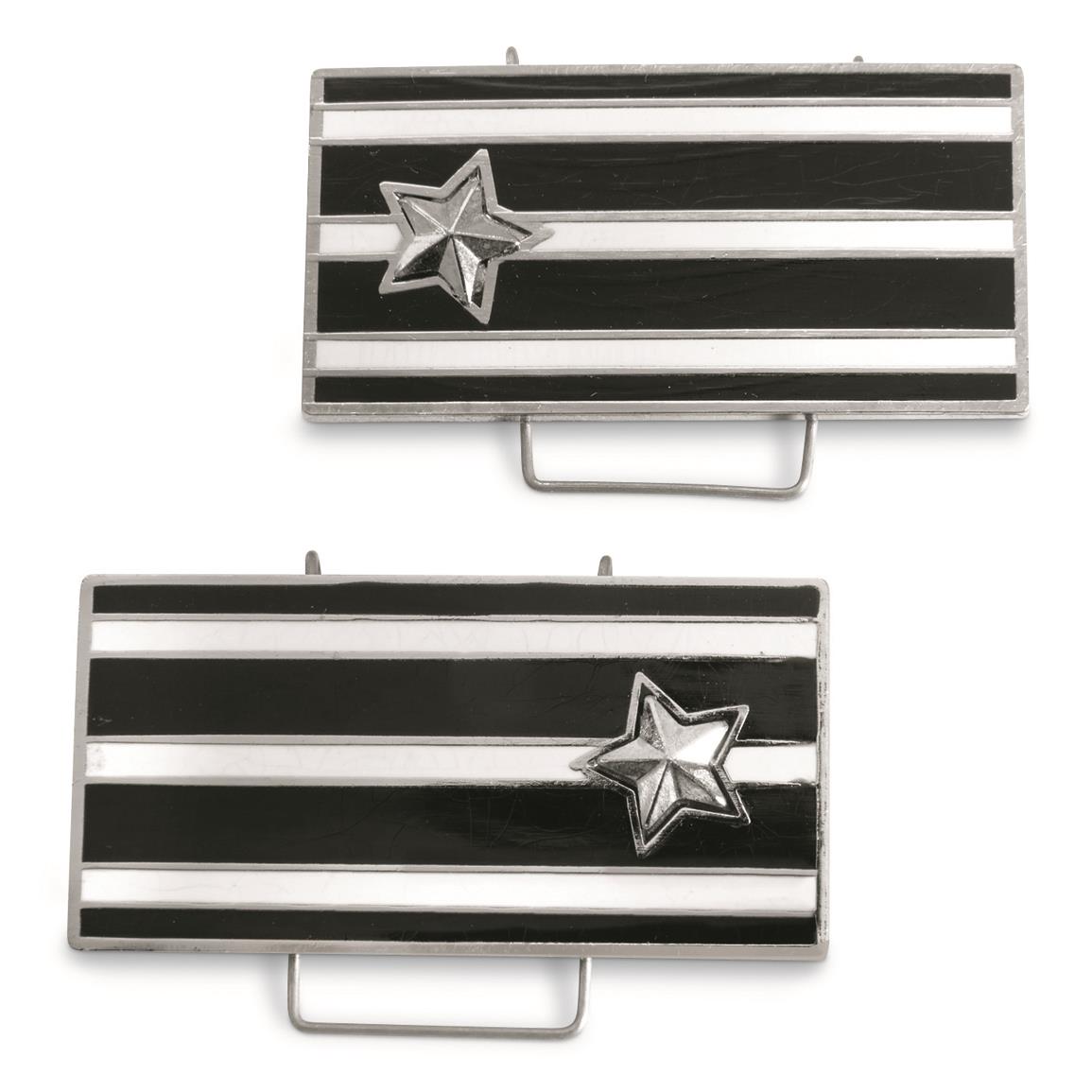 Italian Military Surplus Valtellina Army Badges, 2 Pack, New