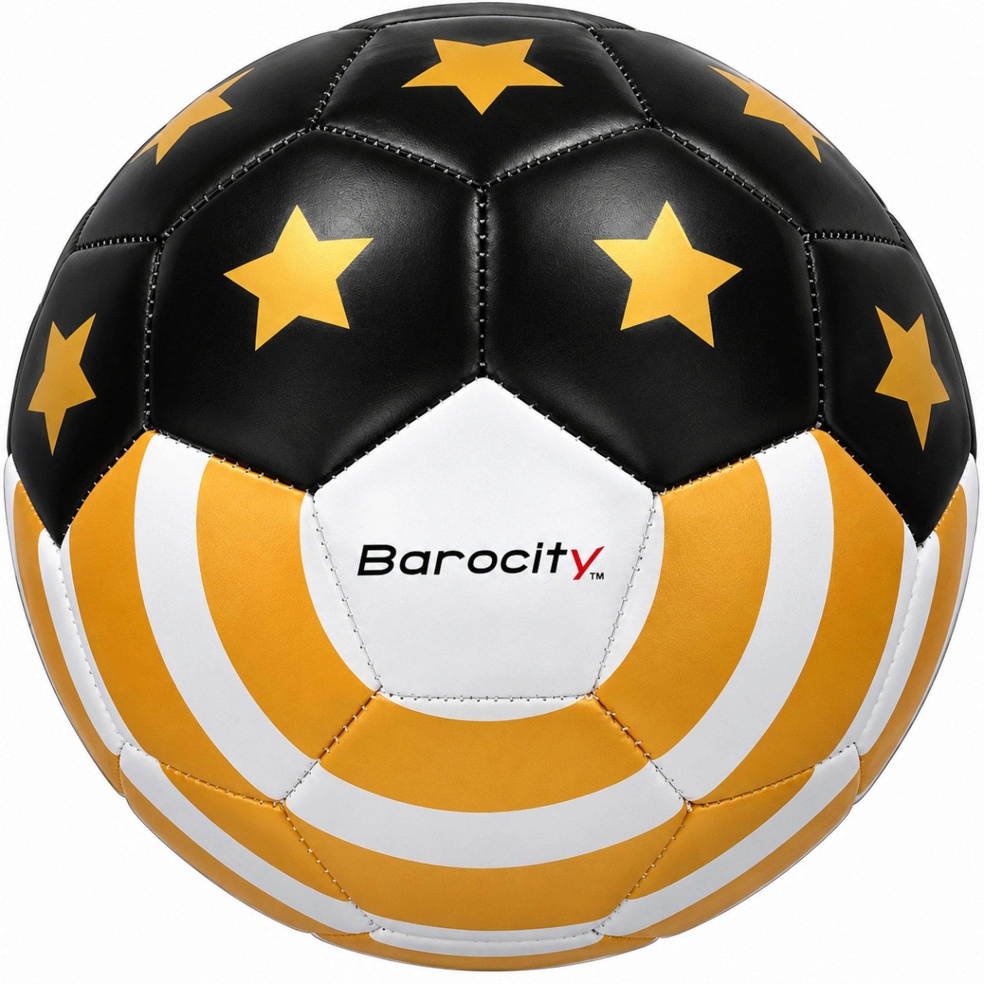 Barocity Black & Gold USA Flag Soccer Ball Size 3 (pack of 9)
