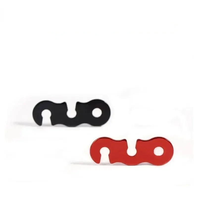 Tent guy line tensioners, S-type, 10-pack — representative supplier photograph