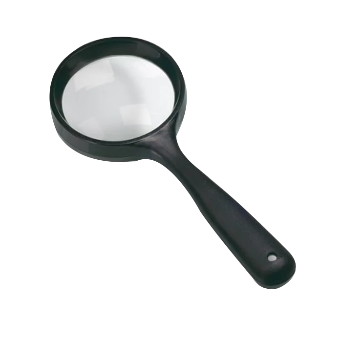Round Aspheric Hand Magnifier - 5x