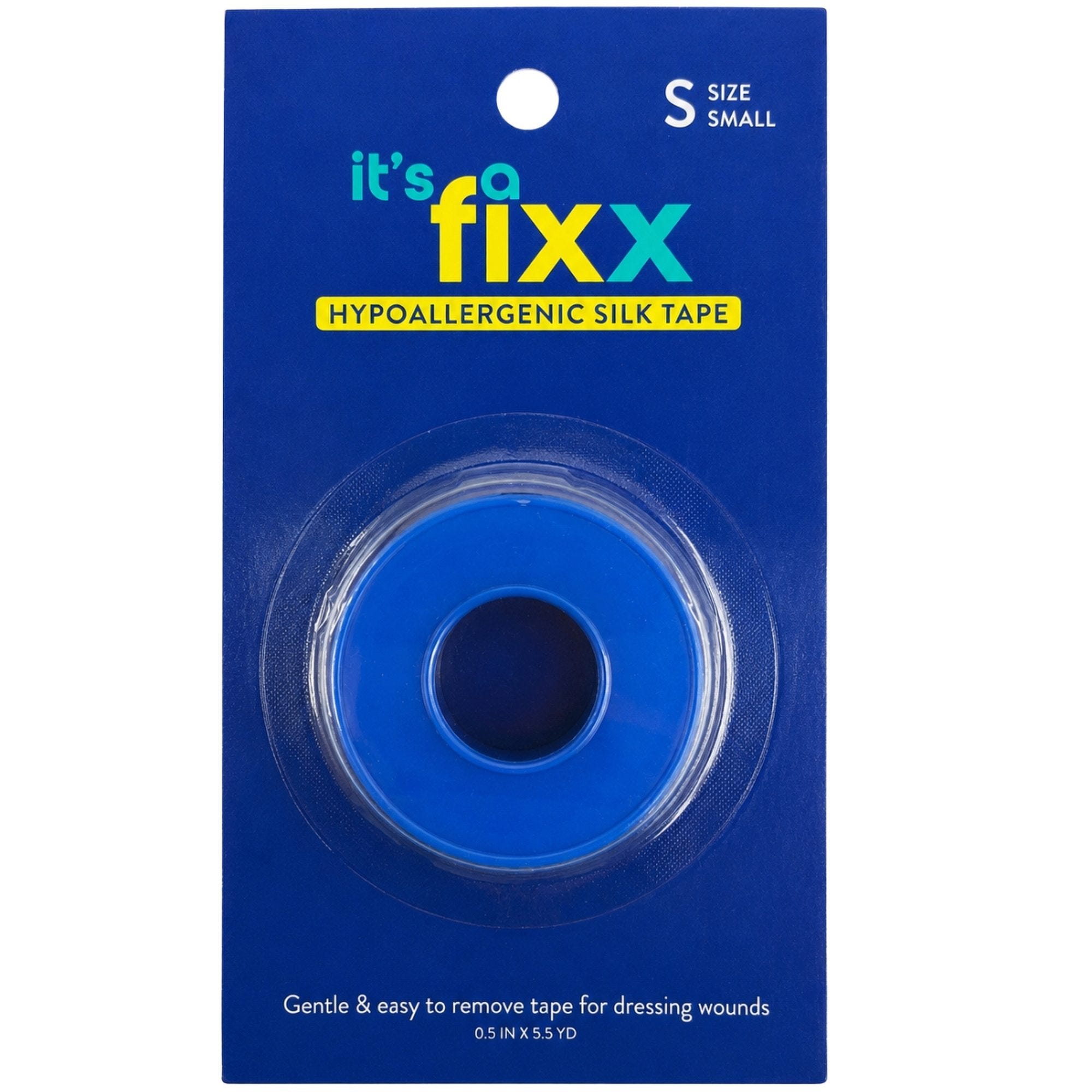 Bulk 48-Pack: It’s a Fixx Small Hypoallergenic Silk Tape for Dressing Wounds