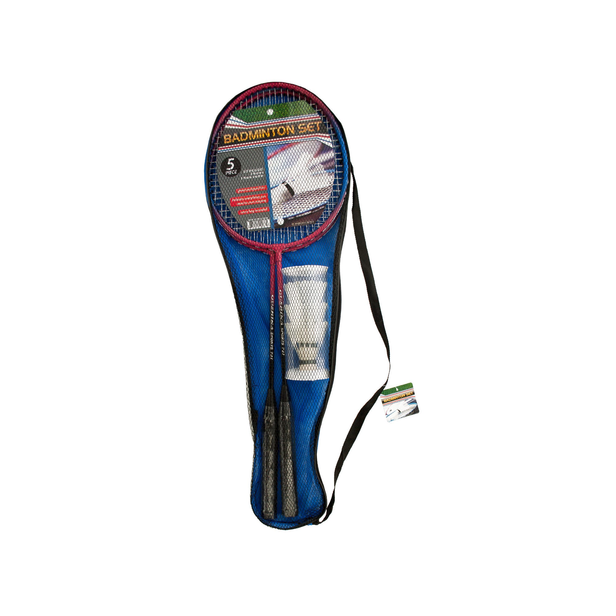 Badminton Set with Carry Bag (pack of 5)