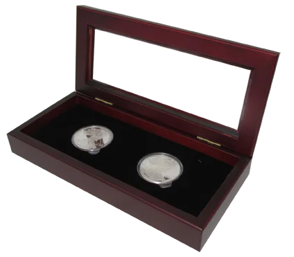 Guardhouse Glass-top Wood Display Box -GH-W1800: (2L)