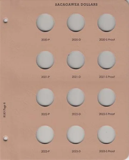 Sacagawea Dollars with Proof Replacement Page 6