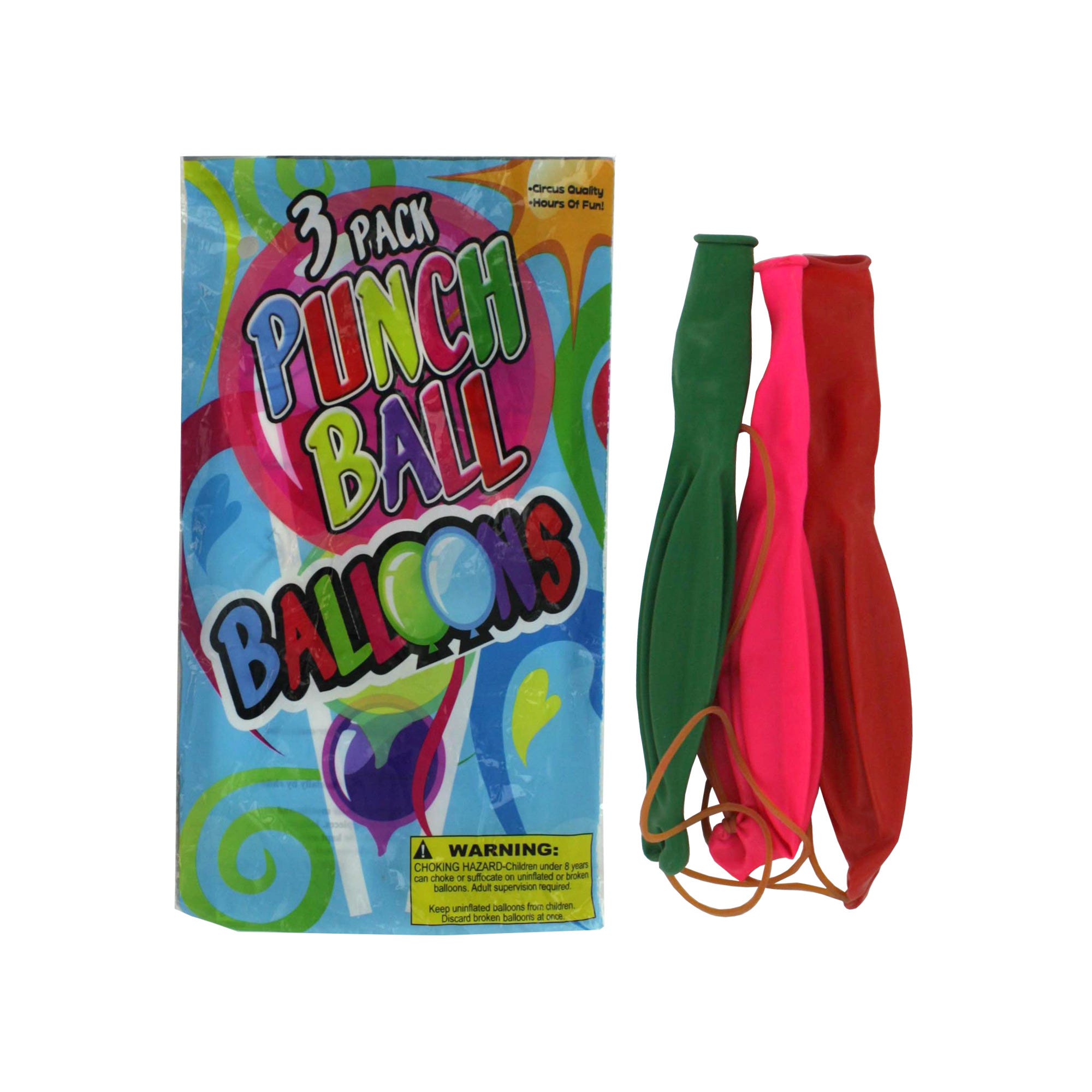 Bulk 48-Pack: Punch Ball Balloons