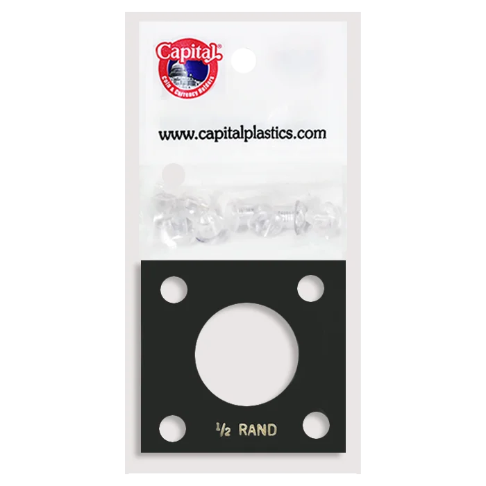 Capital Plastics 144 Coin Holder - 1/2 oz. Krug