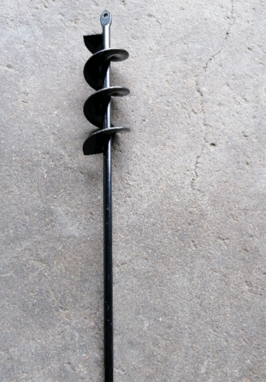 Charging Garden Screw Twist Pit Drill Bit — 4.6X37
