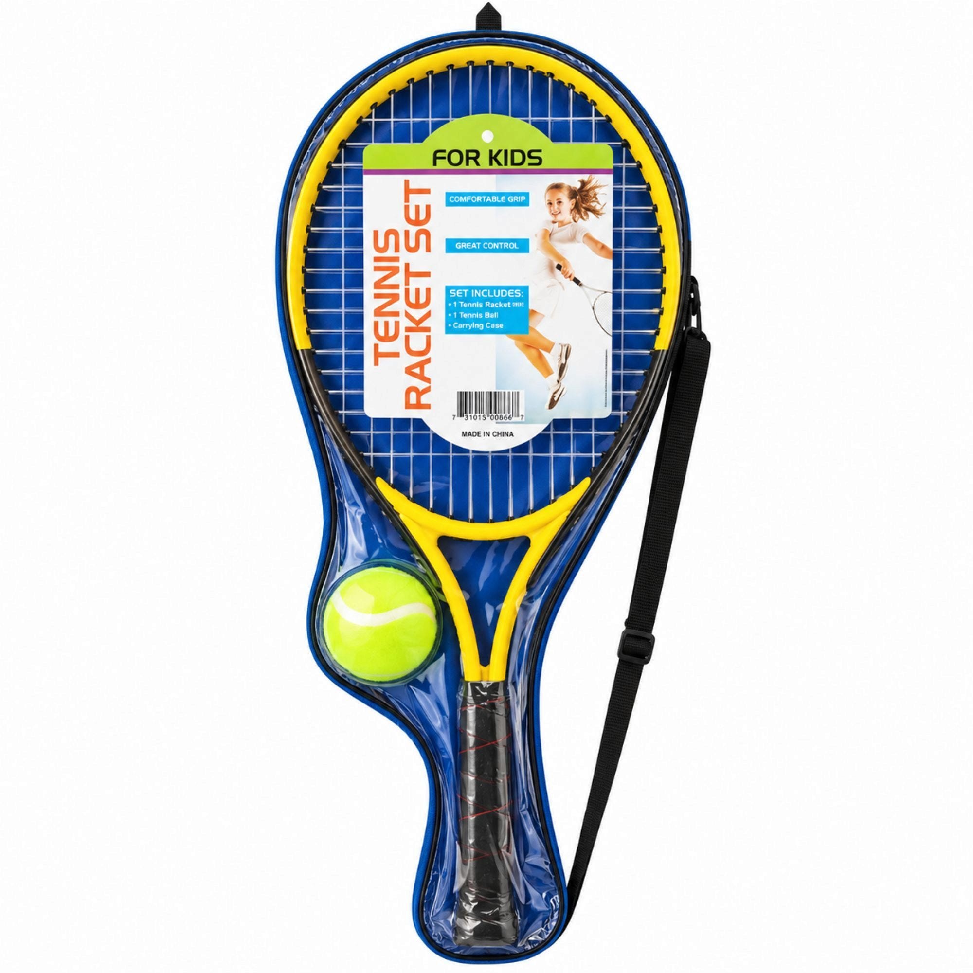 Kids Tennis Racket Set with Ball (pack of 3)