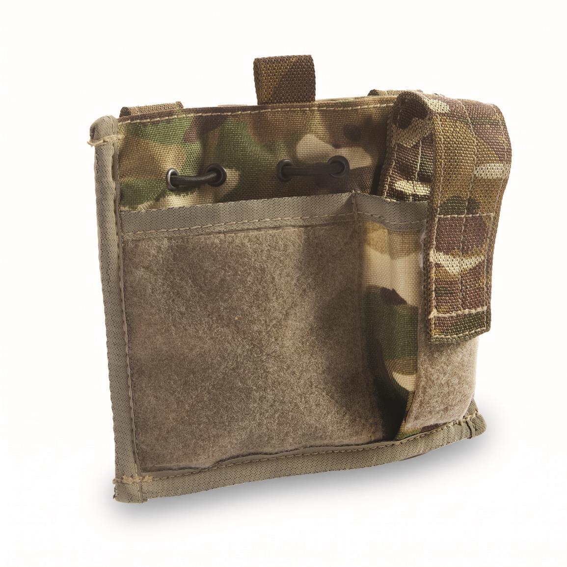 British Military Surplus MTP Admin Pouch, 2 Pack, Used