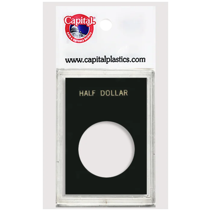 Capital Plastics Caps Coin Holder - Liberty Half Dollar