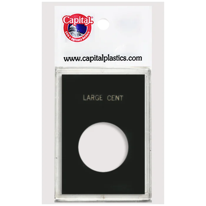 Capital Plastics Caps Coin Holder - Large Cent