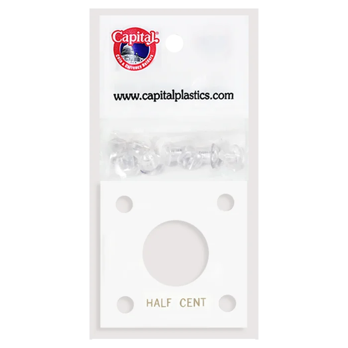 Capital Plastics 144 Coin Holder - Half Cent