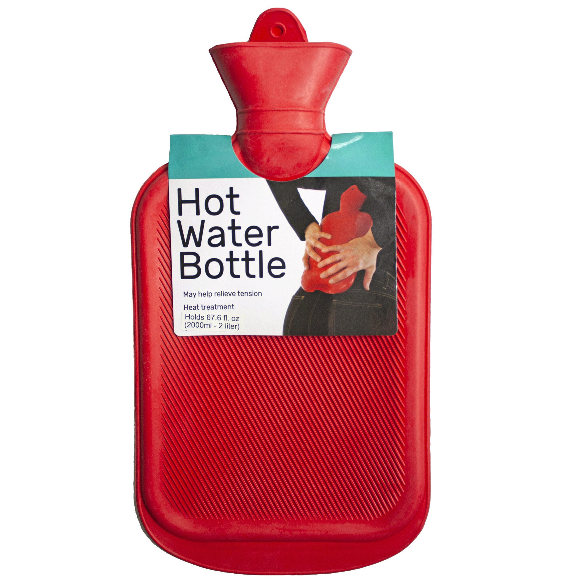 Bulk 24-Pack: Hot Water Bottle (2 Liter)