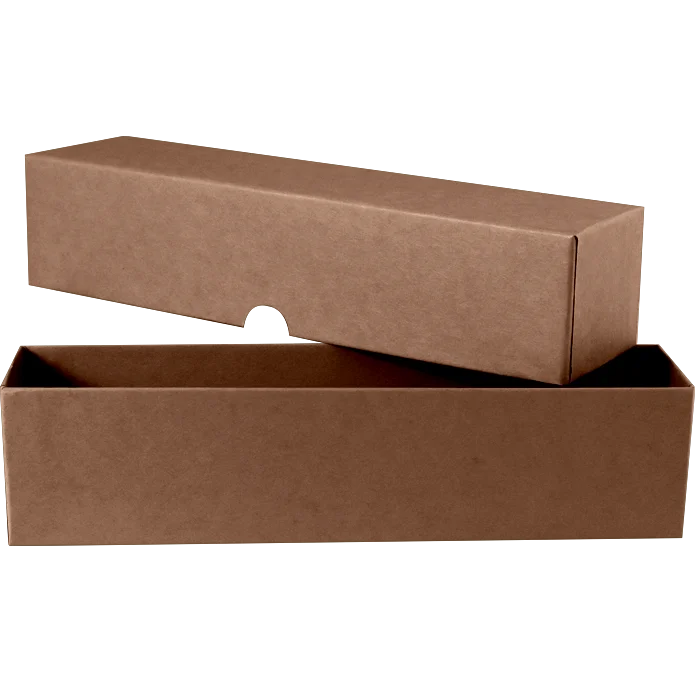 Color Coded 2x2 Coin Boxes - 8.5" - Brown